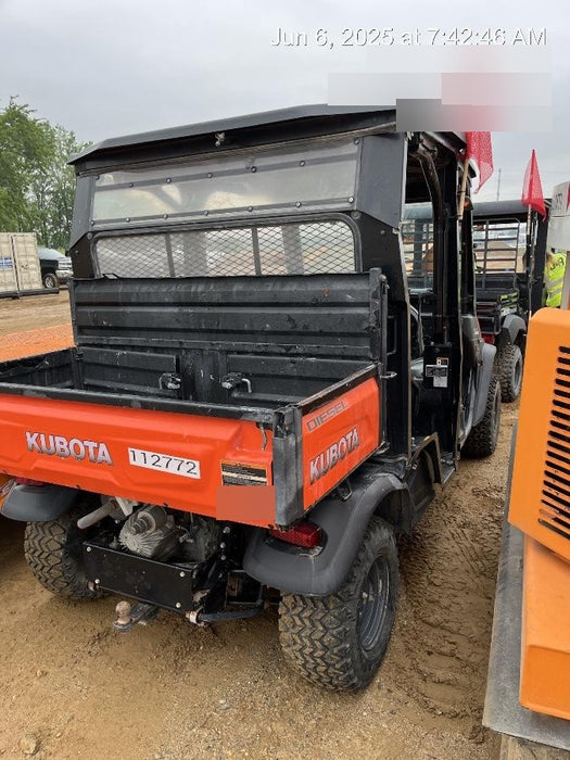 2020 Kubota RTV-X1140 4 Seat UTV, 4WD, Canopy, Standard Rental Spec