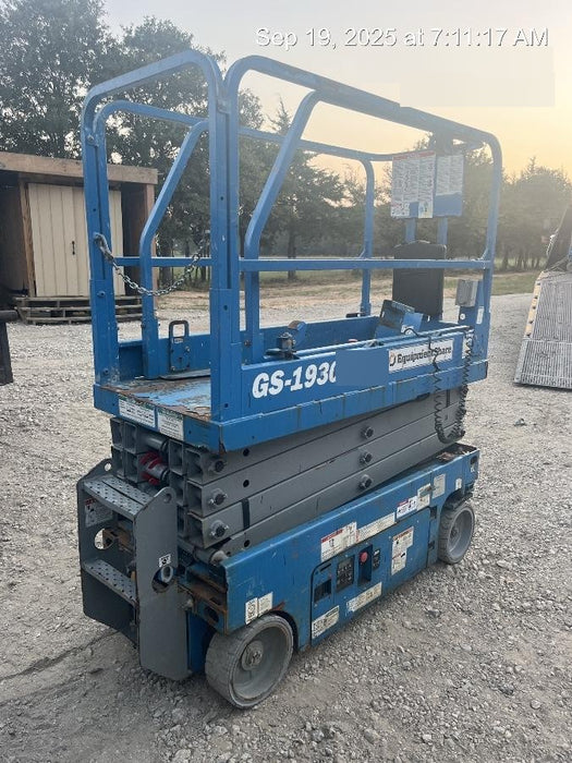 2018 Genie GS-1930 Genie GS-1930 Scissor Lift w/Standard Options