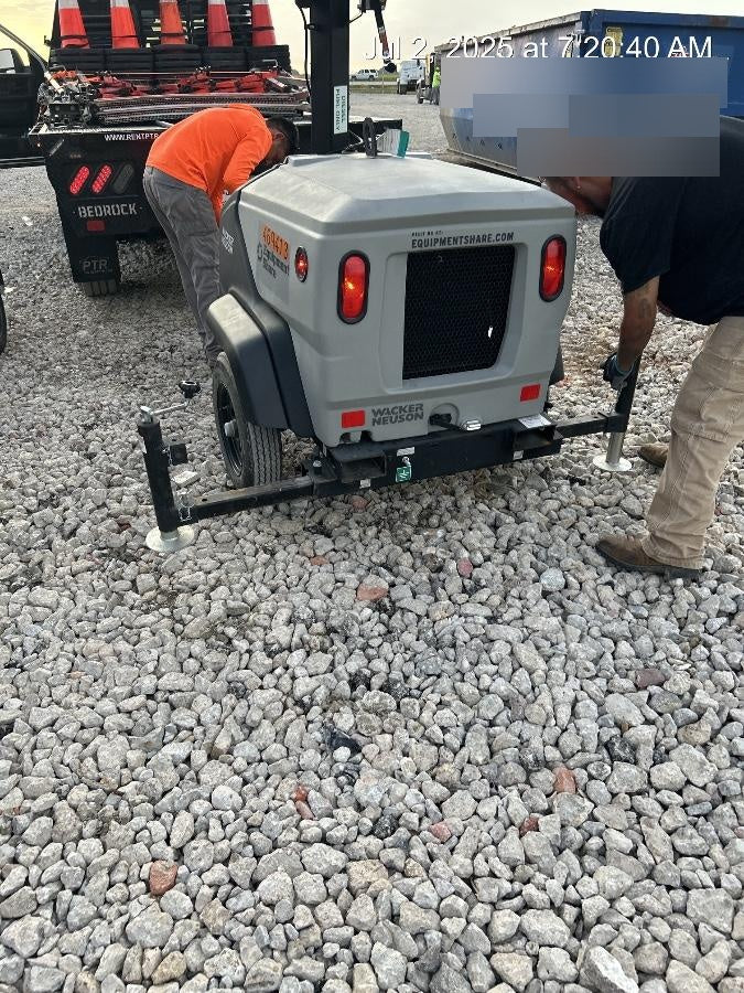 2024 Wacker Neuson LTT4 Diesel, Kohler KDW702, Deep Sea Controller, Auto Start, LED 320W, Bypass Outlet, T3