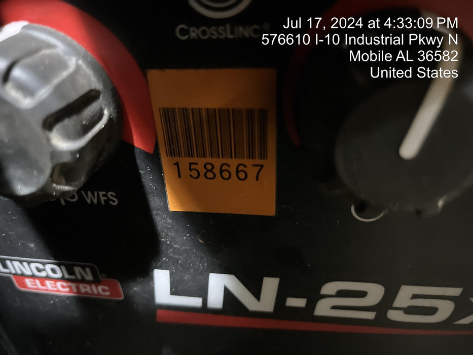 2021 LINCOLN ELECTRIC LN-25X