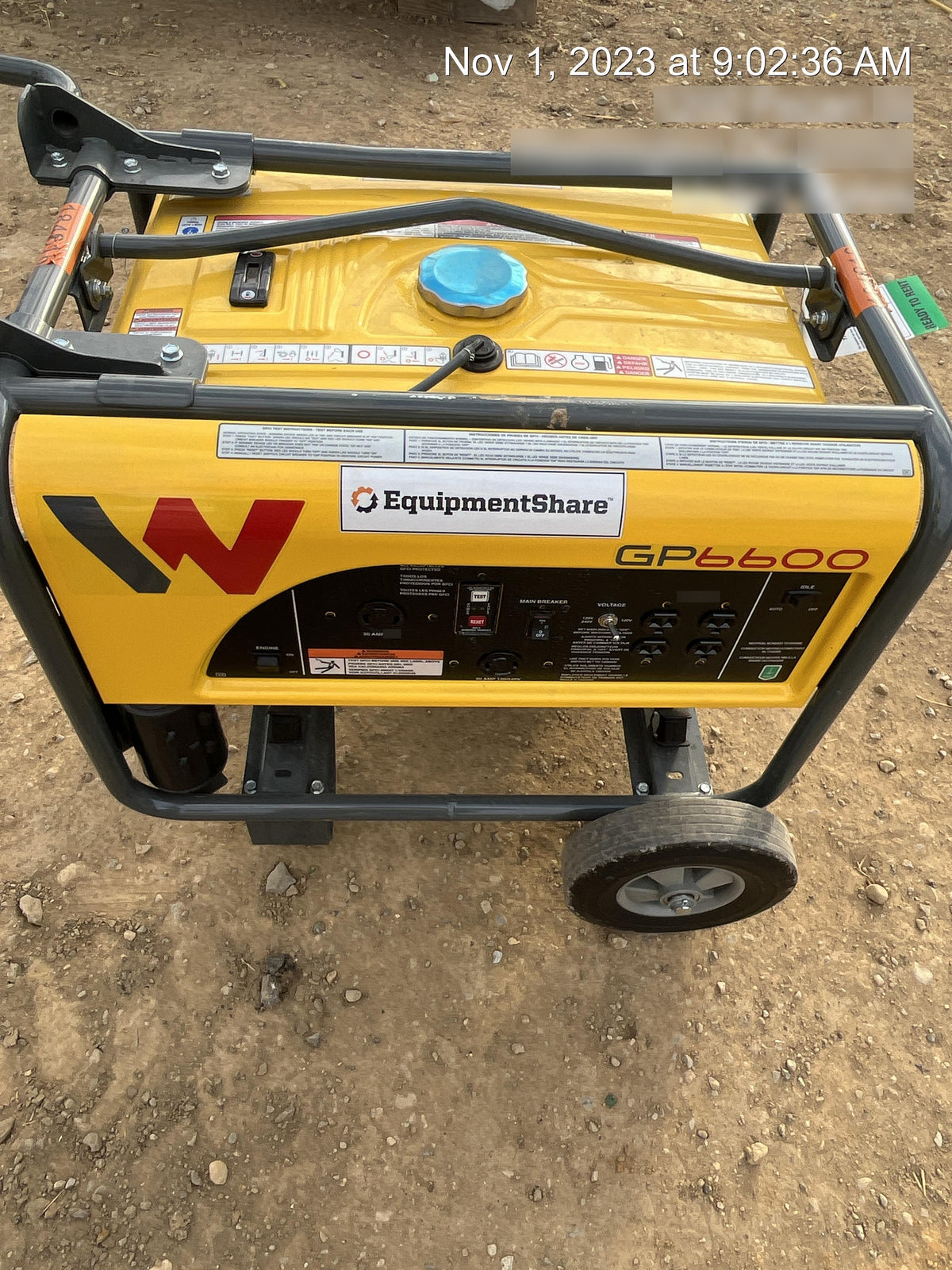 2021 WACKER NEUSON GP6600A