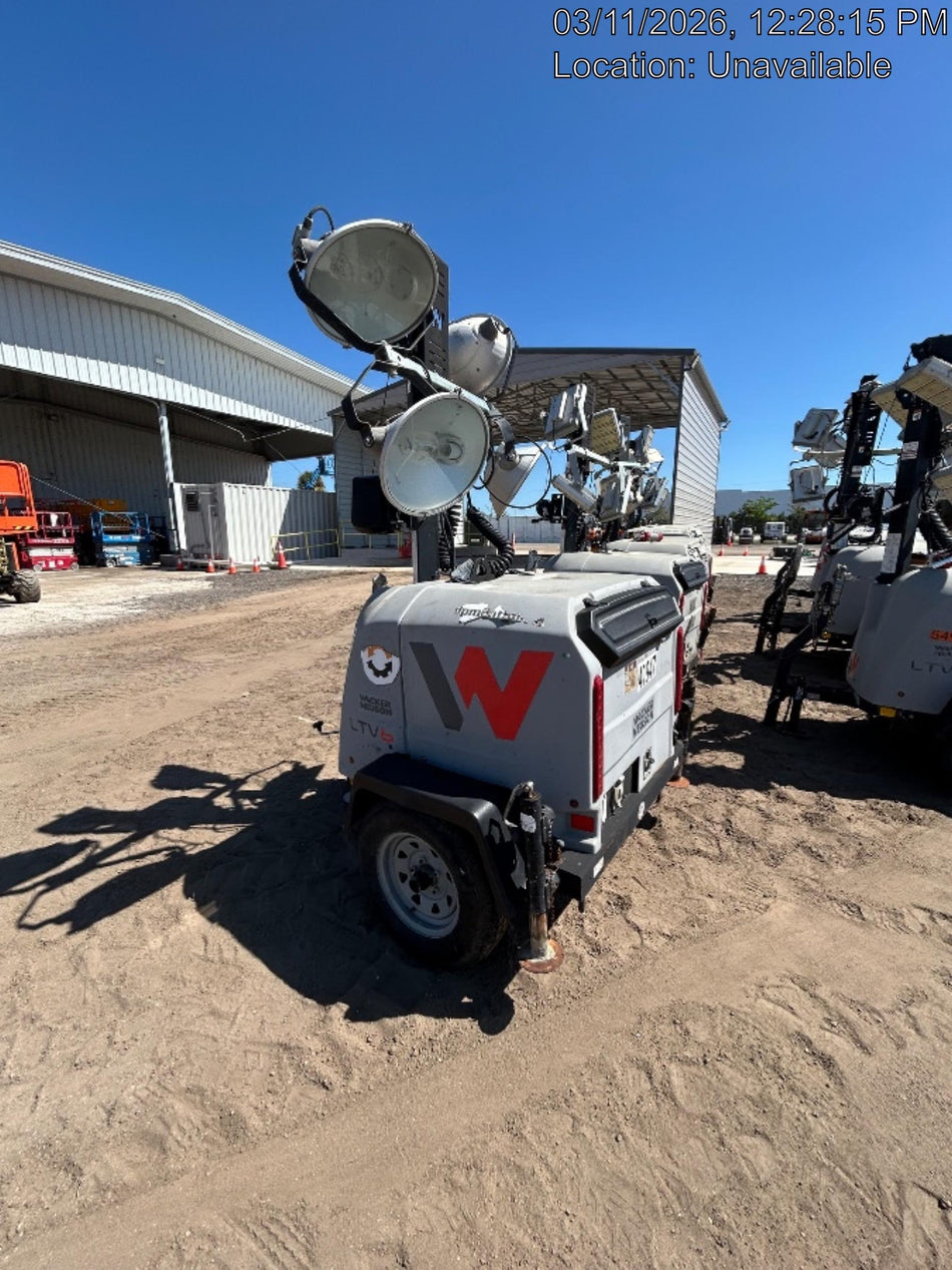 Wacker Neuson LTV6K-MH Power mast, 1100W MH, Fuel Sensors, Wiring Harness