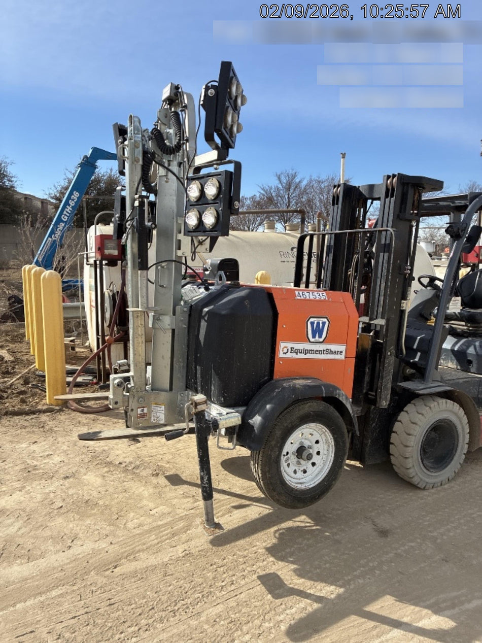 2024 Wanco WLTT-4MM4K Diesel, Deep Sea Controller, Shore Power Plug, Auto Start, (4) 350W LED Floodlights, 4kW Generator, 60 Gal Fuel Tank, 2" Ball, T3