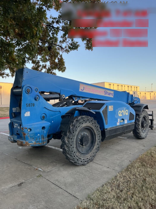 2017 Genie GTH-844 Genie GTH-844, Solid Tires, 60" carriage/forks, Open ROPS, Work Lights