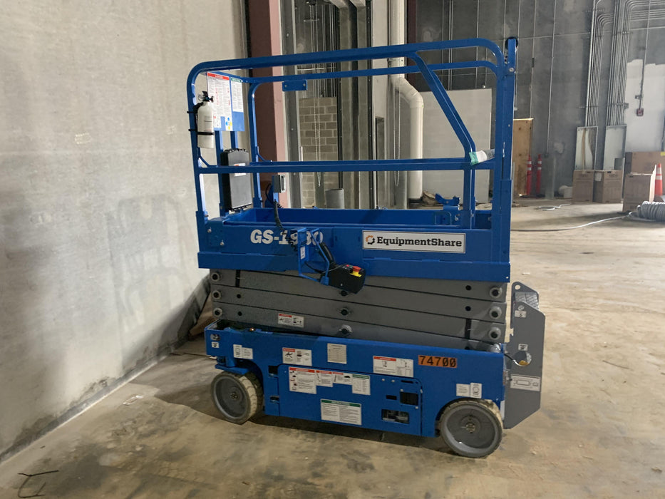 2020 Genie GS-1930 Fixed rails with chain entry gate - Pre A92.20