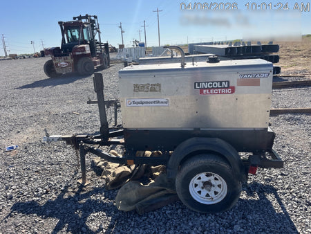 2019 Lincoln Electric Vantage 322 Lincoln Vantage 322 Welder w/Trailer, Light Kit, Cable Rack
