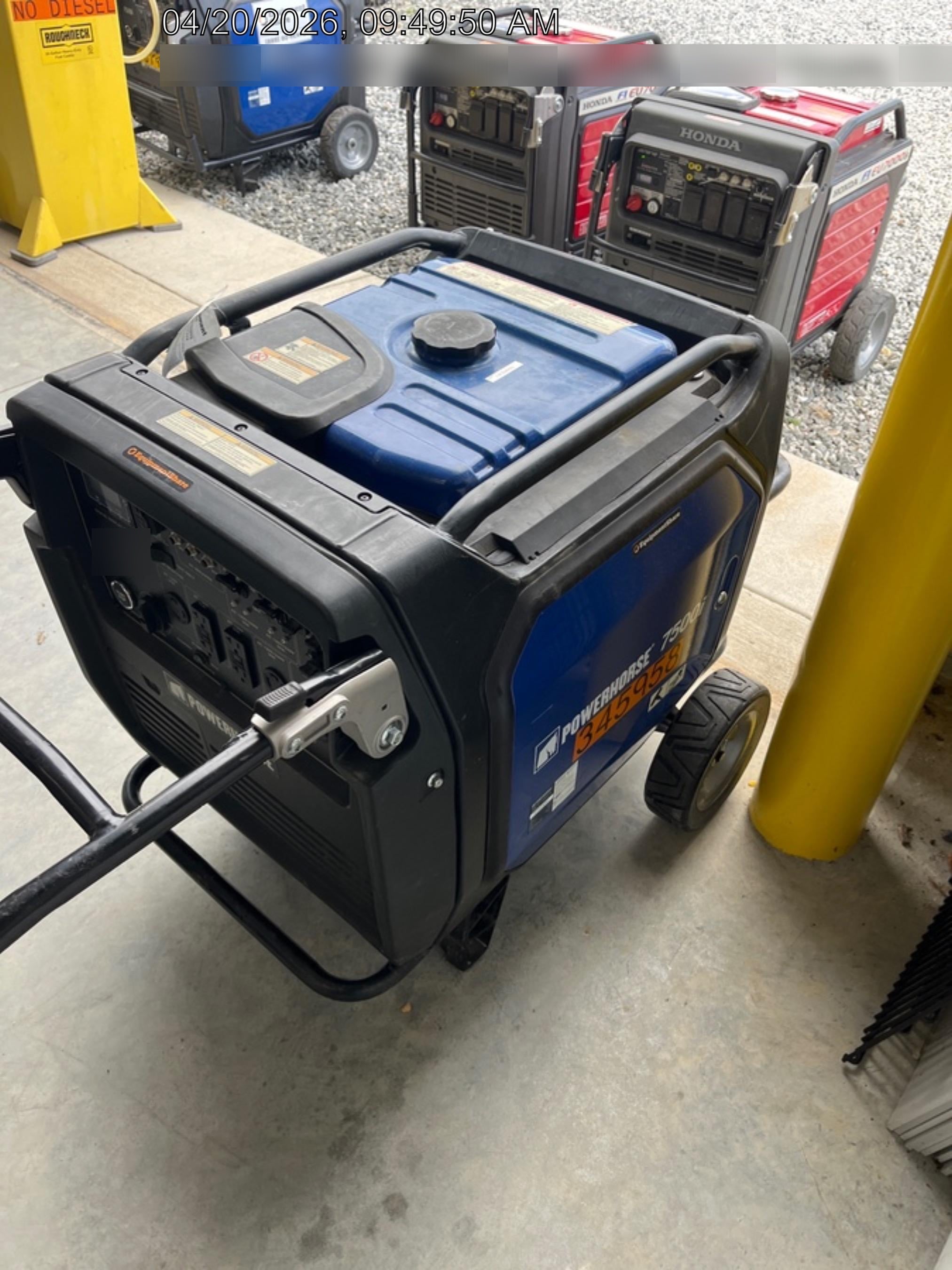2023 Powerhorse 74006 6.5kW, Inverter, 55dB, 120/240 Volts