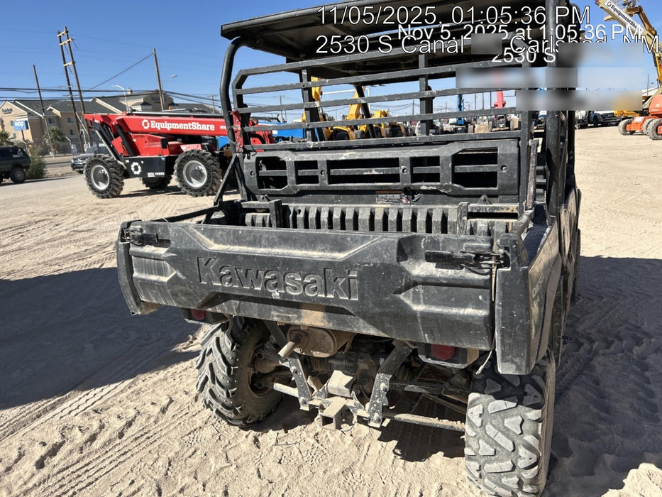 2018 Kawasaki MULE PRO-DX Kawasaki Mule 4x4 Diesel UTV w/Hard Top, Windshield, Beacon, Backup Alarm, ES Keypad/Hardware Installed