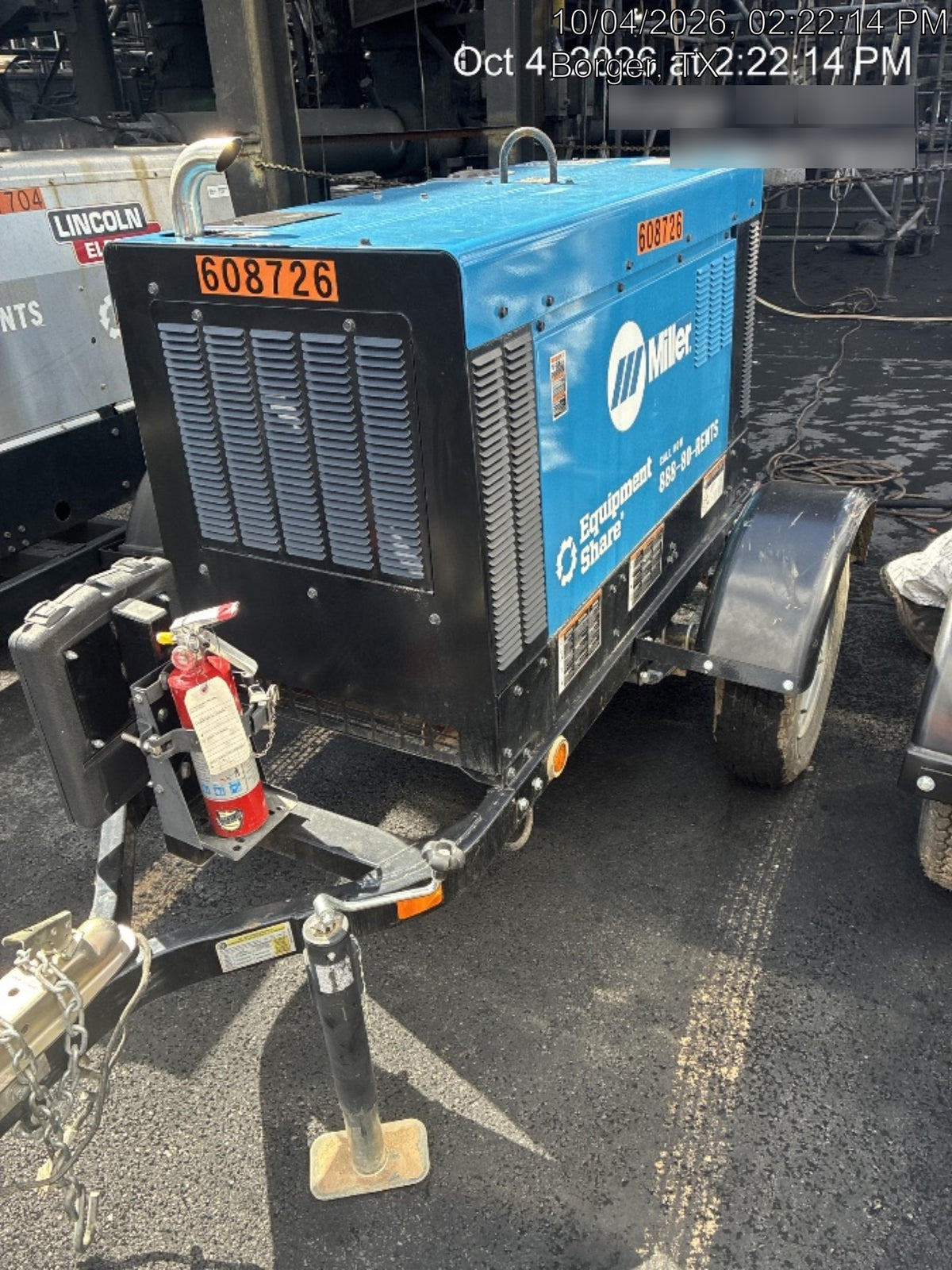 2025 MILLER ELECTRIC BIG BLUE 400