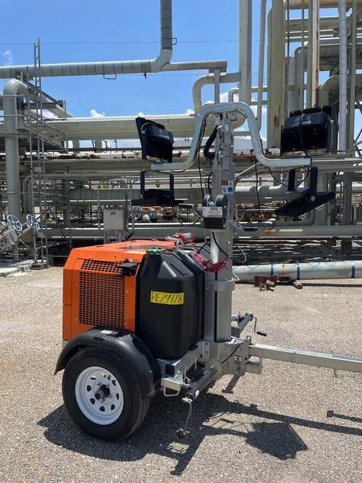 2024 Wanco WLTT-4MM4K Diesel, Deep Sea Controller, Shore Power Plug, Auto Start, (4) 350W LED Floodlights, 4kW Generator, 60 Gal Fuel Tank, 2" Ball, T3