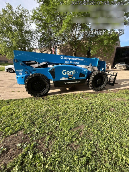 2024 Genie GTH-844 74Hp Dsl, Cab/Heat/Air, Sld Tires, LED WL, Bcn, L Hook, T3 + Access Control