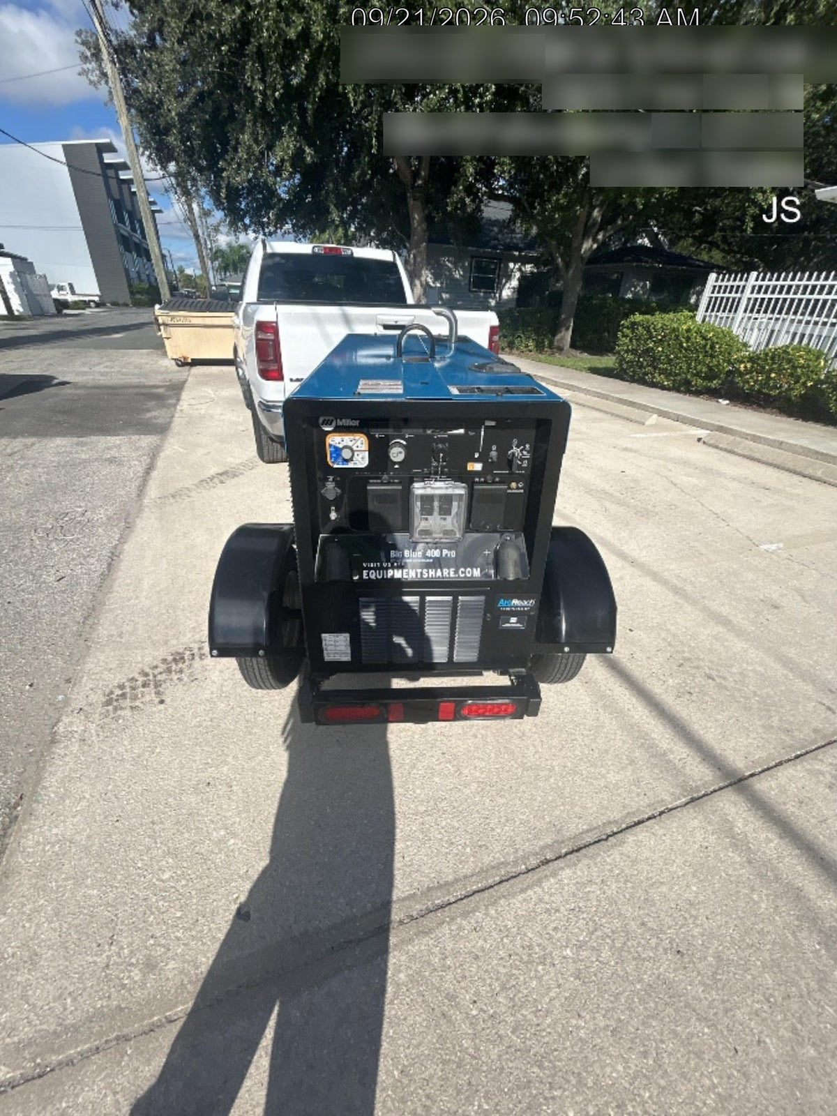 2026 MILLER ELECTRIC BIG BLUE 400