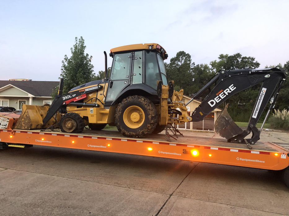 2020 John Deere 310LEP Cab/Heat/Air, 4WD, Standard Stick, Pilot Controls, 2 Way Hydraulics, TAG Manual QC