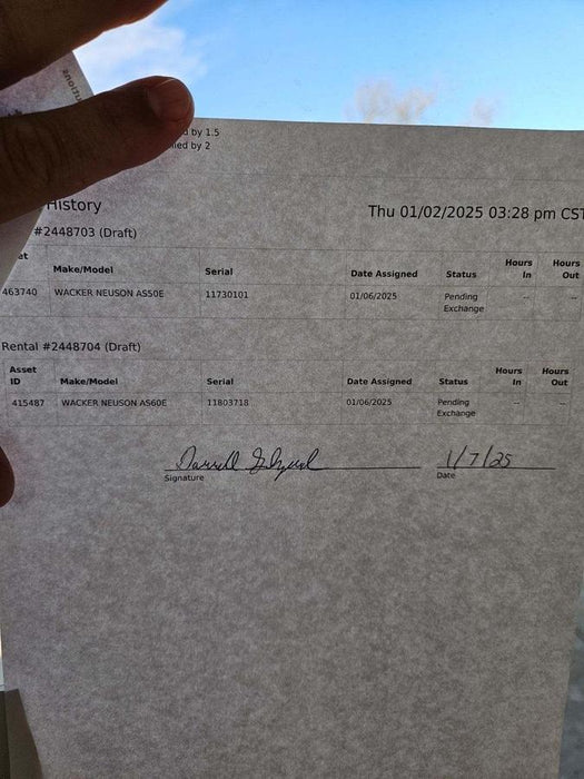 2024 WACKER NEUSON AS50E