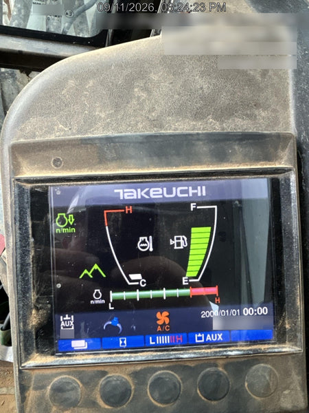 2020 TAKEUCHI TB250-2C