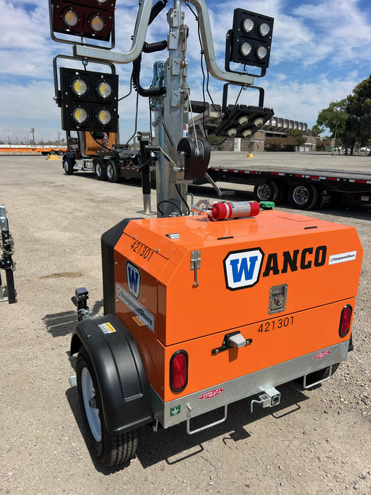 2024 Wanco WLTT-4MM4K Diesel, Deep Sea Controller, Shore Power Plug, Auto Start, (4) 350W LED Floodlights, 4kW Generator, 60 Gal Fuel Tank, 2" Ball, T3