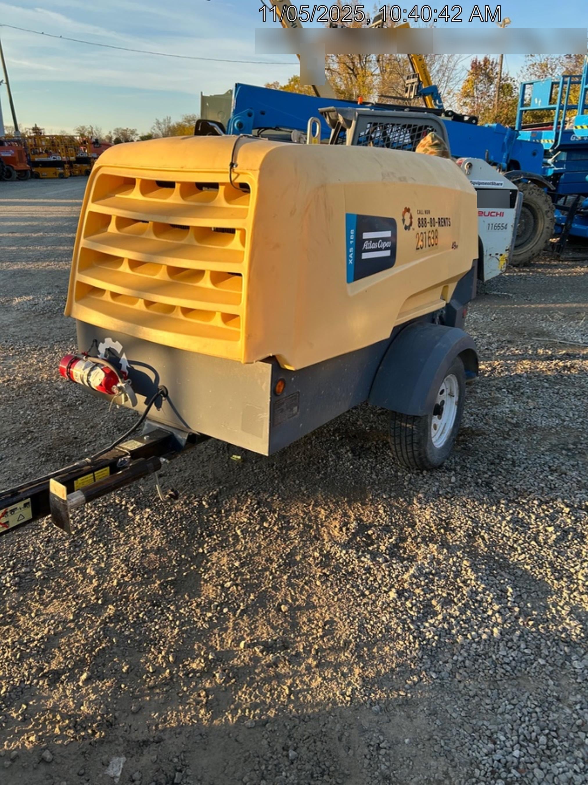 2022 ATLAS COPCO XAS188 CWK