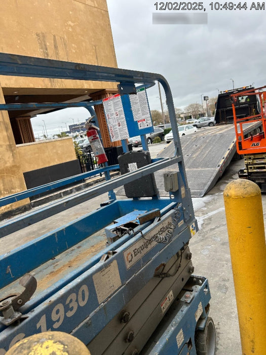 2019 Genie GS-1930 Fixed Rails with Chain Entry