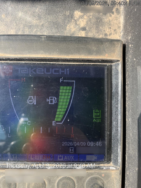 2020 Takeuchi TB290C Cab/Heat/Air, Rubber Tracks, Manual TAG QC