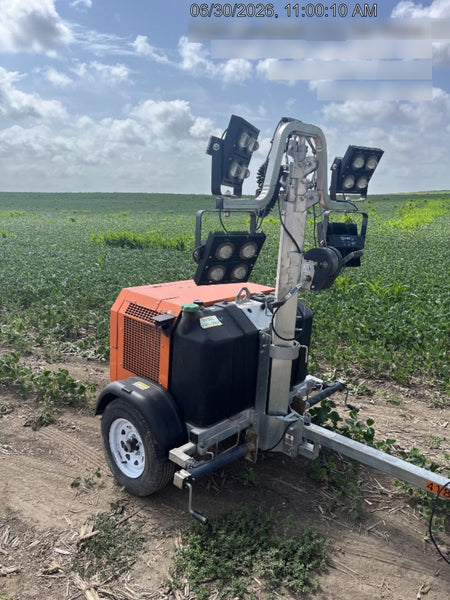2024 Wanco WLTT-4MM4K Diesel, Deep Sea Controller, Shore Power Plug, Auto Start, (4) 350W LED Floodlights, 4kW Generator, 60 Gal Fuel Tank, 2" Ball, T3