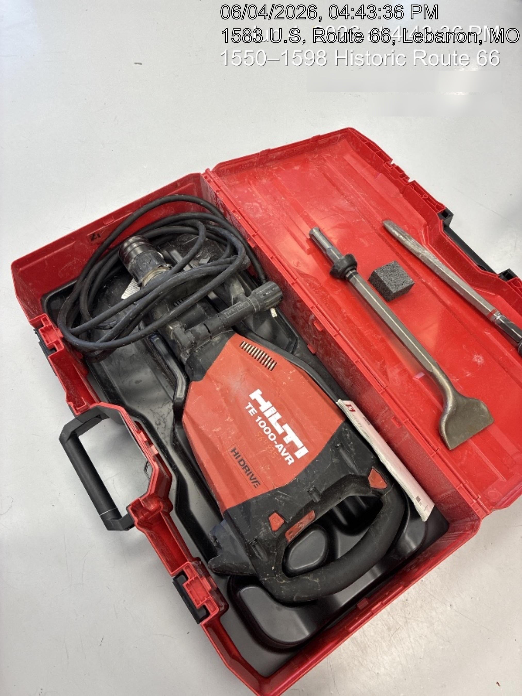 2025 HILTI TE 1000-AVR