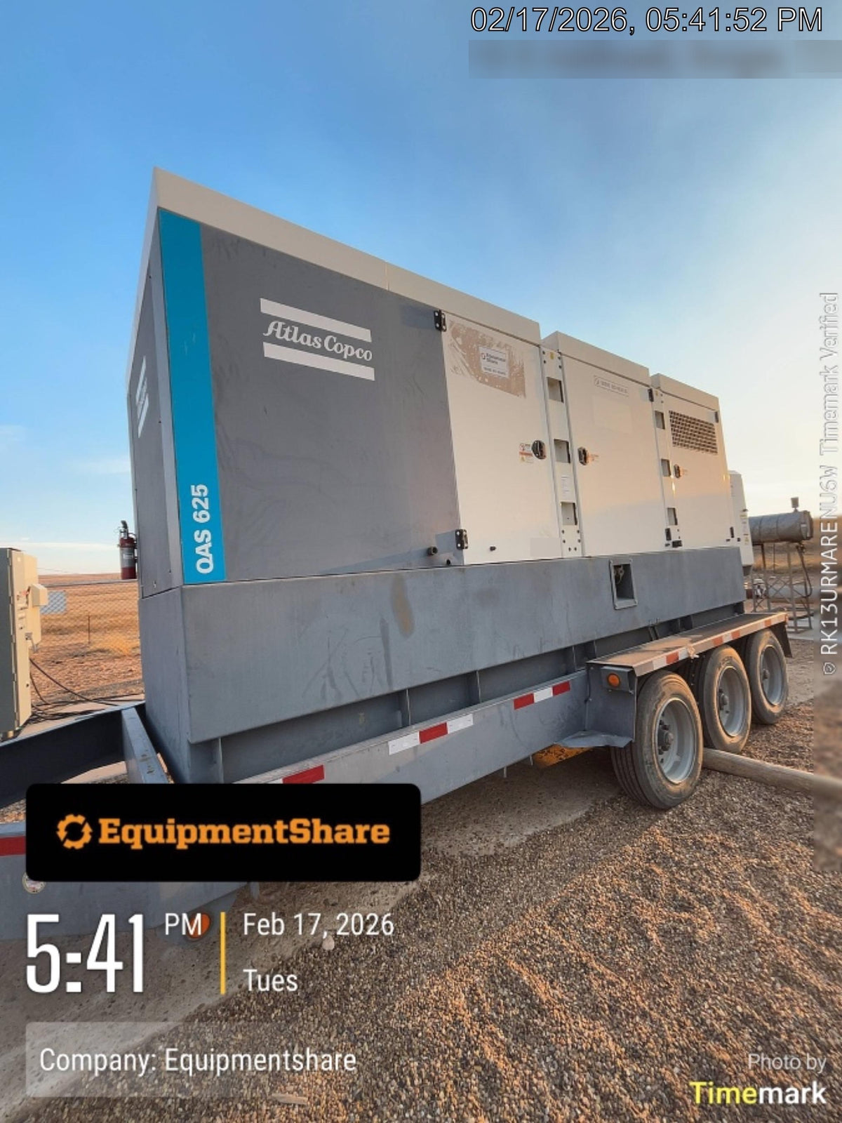 2020 ATLAS COPCO QAS625