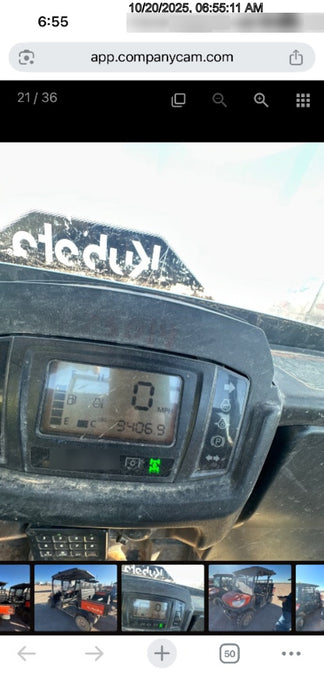 2022 KUBOTA RTV-X1140W-H (Canopy)