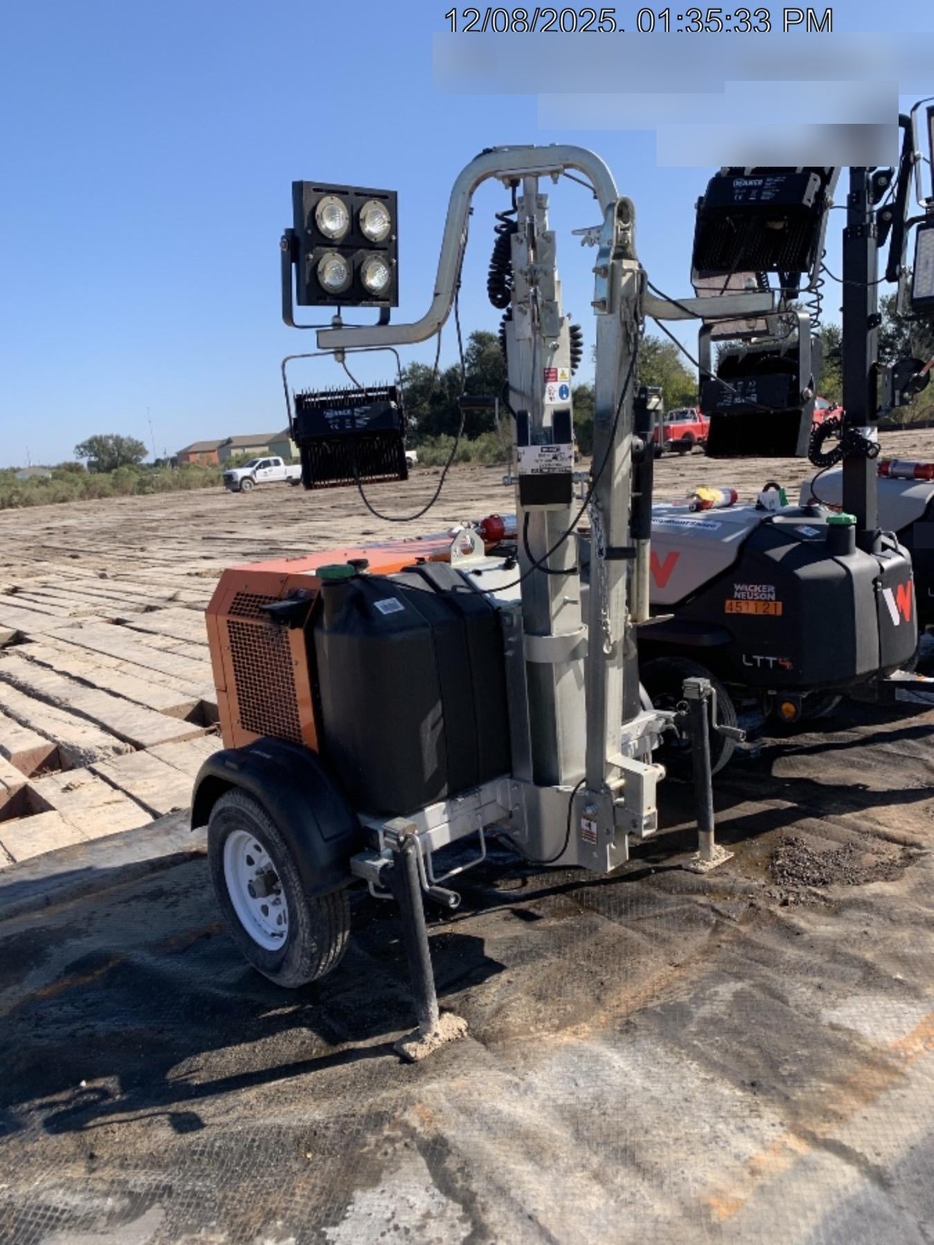 2024 Wanco WLTT-4MM4K Diesel, Deep Sea Controller, Shore Power Plug, Auto Start, (4) 350W LED Floodlights, 4kW Generator, 60 Gal Fuel Tank, 2" Ball, T3