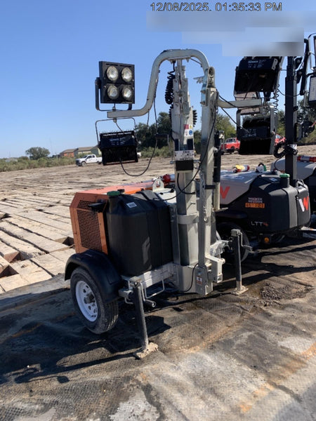 2024 Wanco WLTT-4MM4K Diesel, Deep Sea Controller, Shore Power Plug, Auto Start, (4) 350W LED Floodlights, 4kW Generator, 60 Gal Fuel Tank, 2" Ball, T3