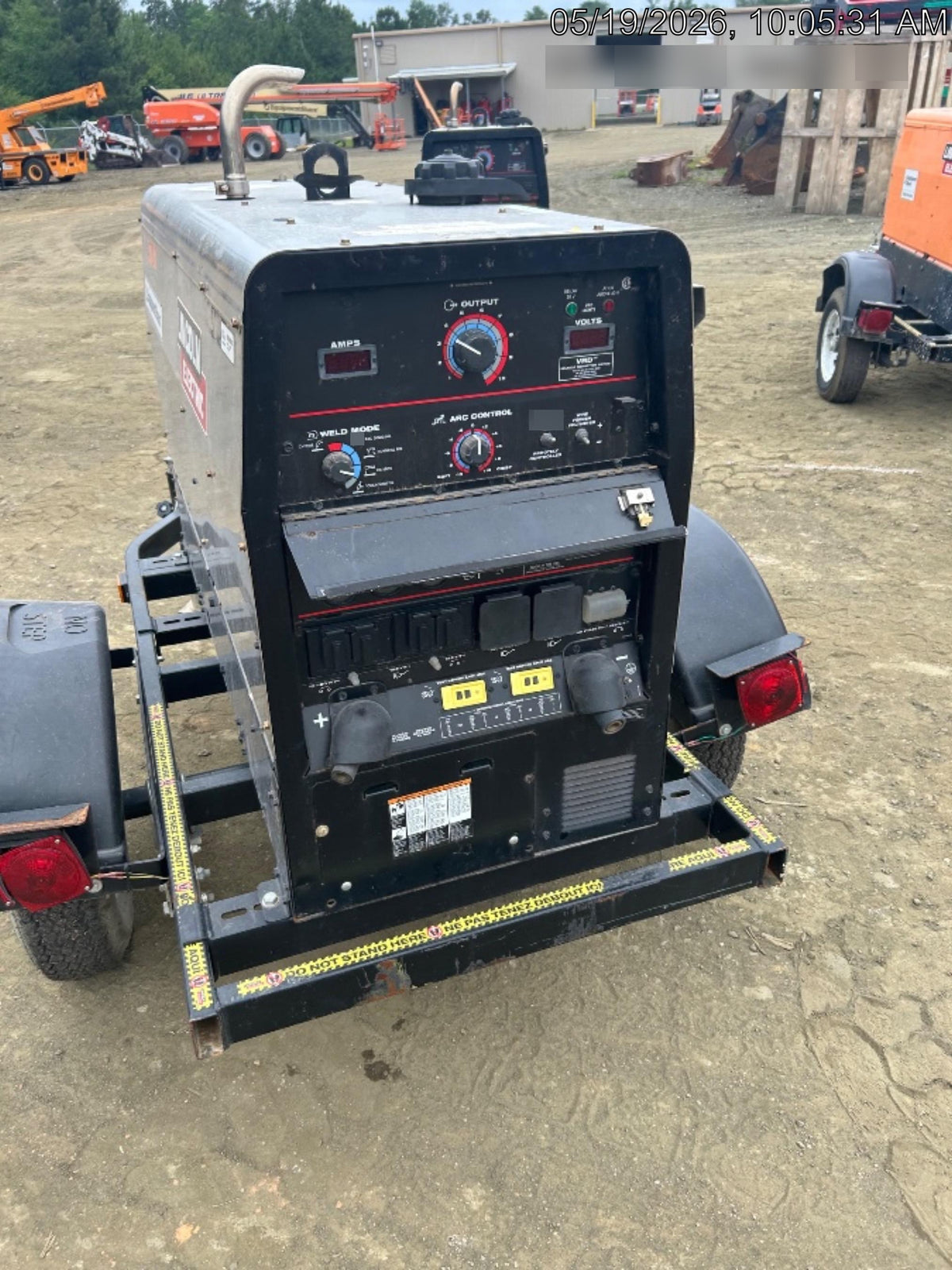 2024 Lincoln Electric LE400 Kubota V1505, Trlr, Cable Rack, Light Kit, ES Decals, T3