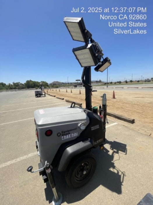 2024 Wacker Neuson LTT4 Diesel, Kohler KDW702, Deep Sea Controller, Auto Start, LED 320W, Bypass Outlet, T3