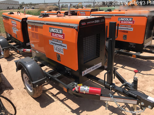 2021 Lincoln Electric Vantage 322 VANTAGE 322 READY-PAK 3
(EQUIPMENTSHARE)