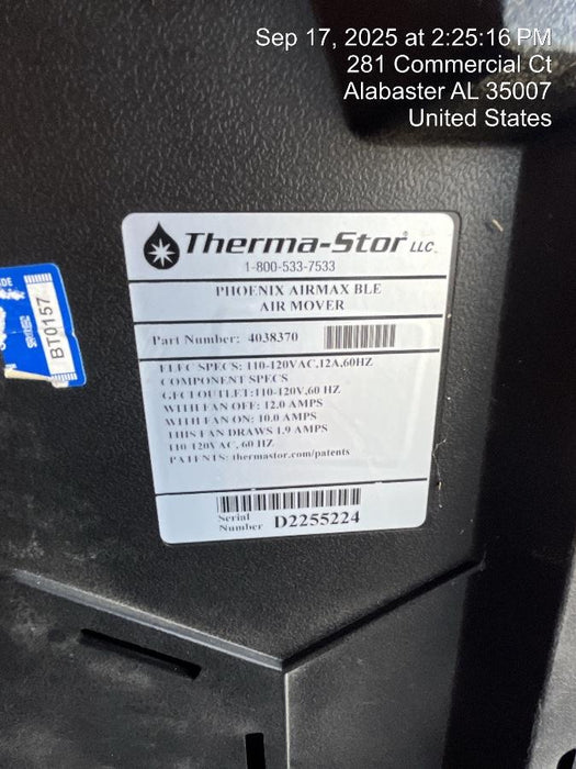 2022 PHOENIX AirMAX Radial Air Mover