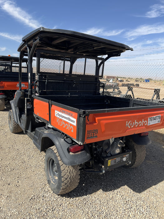 2022 Kubota RTV-X1140W-H Plastic Canopy, Windshield Acrylic Clear, LED Strobe Light, Wire Harness Kit, Back up Alarm