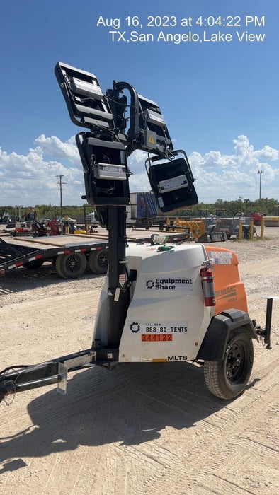 2023 Generac MLT2 Diesel, Flex Switch 120V Input, Powerzone Controller, (4) 320W LED Lights, 4kW Generator, 39.9 Gal Fuel Tank, 2" Ball, T3