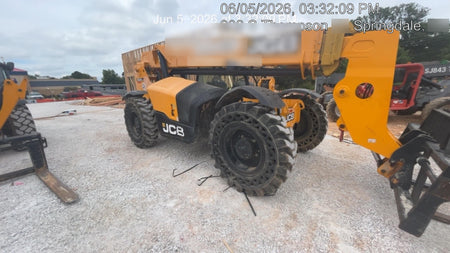 2020 JCB 509-42 Canopy, Solid Tires, Work Lights, Beacon, Aux Hydraulics, Back up Alarm, Lifting Eye, ES Decals