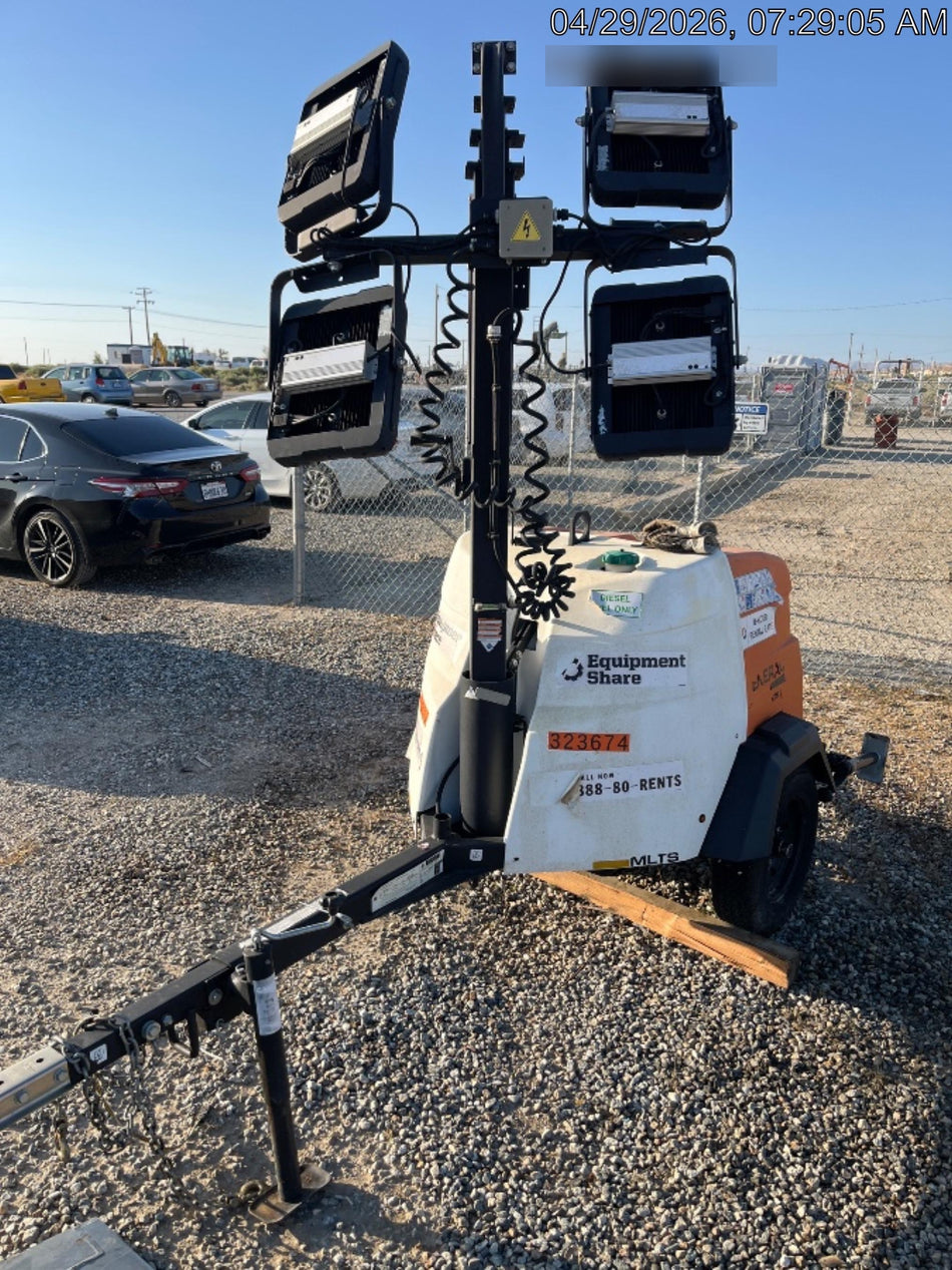 2023 Generac MLT2 Diesel, Flex Switch 120V Input, Powerzone Controller, (4) 320W LED Lights, 4kW Generator, 39.9 Gal Fuel Tank, 2" Ball, T3