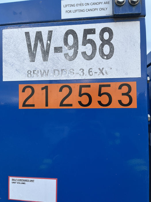 2022 THOMPSON 8RW DDS-3.6-X Canopy