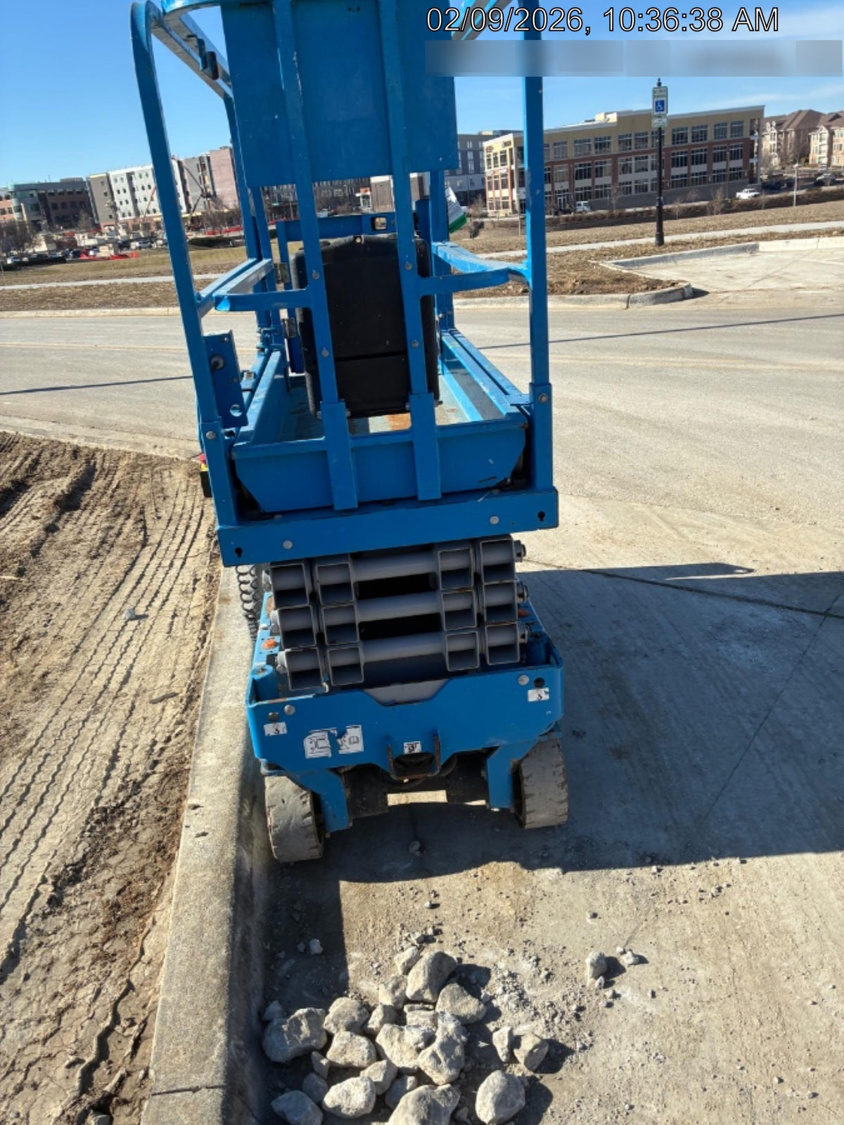 2020 Genie GS-1930 Solid Non Marking Tires, Beacon, Folding rails with half height swing gate
