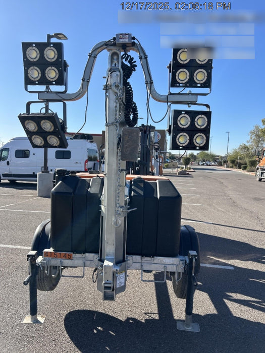 2024 Wanco WLTT-4MM4K Diesel, Deep Sea Controller, Shore Power Plug, Auto Start, (4) 350W LED Floodlights, 4kW Generator, 60 Gal Fuel Tank, 2" Ball, T3