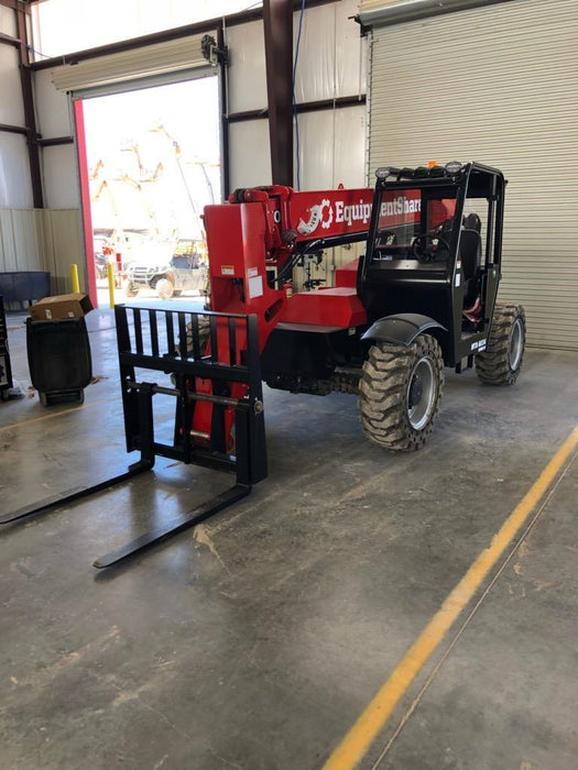 2019 Manitou MTA6034 Manitou MTA6034 Canopy, LED Work Lights, Solid Tires, Beacon, Auxiliary Hydraulics w/48" Carriage and 48" Forks