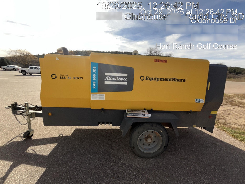 2023 ATLAS COPCO XAS 900