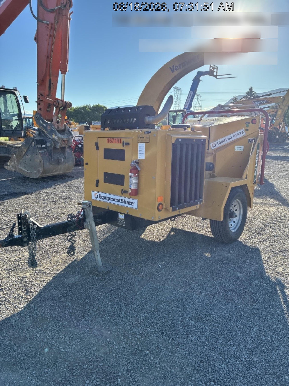 2021 VERMEER BC1000XL Diesel