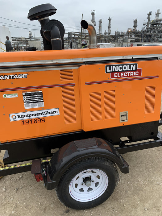 2021 Lincoln Electric Vantage 549X Ready Pak 3, ORANGE (includes trailer, cable rack, fender light kit)