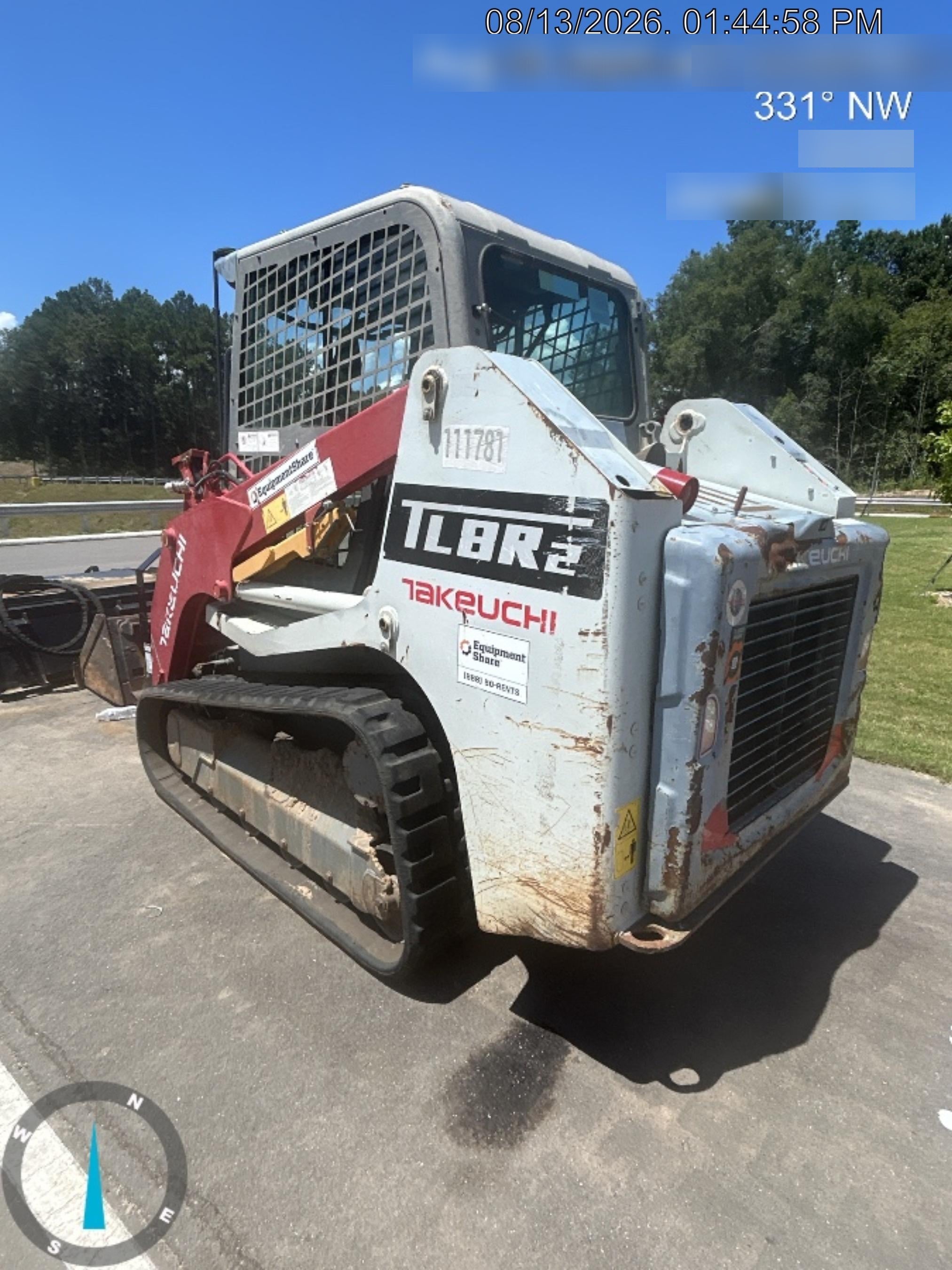 2020 TAKEUCHI TL8R2-CR