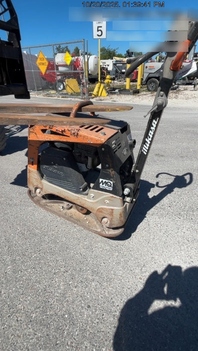 2023 Multiquip MVH158 Honda GX200, 17" Plate, Gas