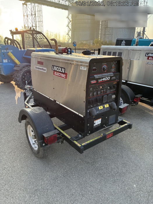 2024 Lincoln Electric LE400 Kubota V1505, Trlr, Cable Rack, Light Kit, ES Decals, T3
