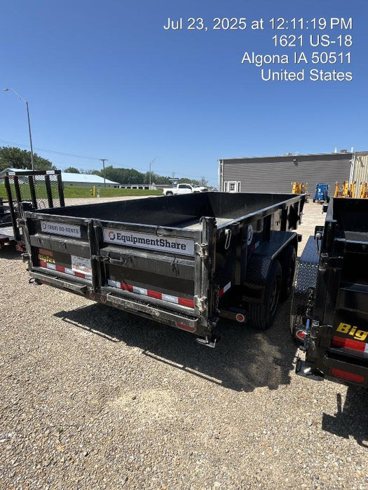 2025 BIG TEX TRAILER 16LP-14BK6SIRPD