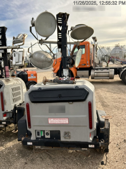 2018 Wacker Neuson LTV6K-MH Wacker Neuson LTV6K Mobile Light Tower w/Fuel Level Sensor Installed