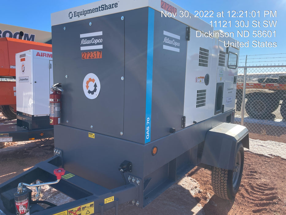 2022 ATLAS COPCO QAS 70